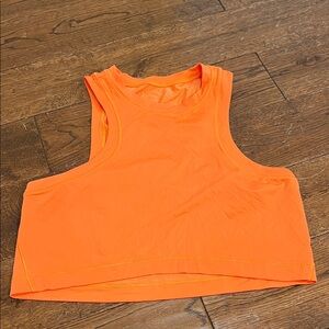 lululemon athletica Vibrant Orange Tank Top